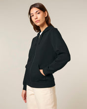 Unisex Organic Cotton Mid-Light Zip-Thru Hoodie - 280 GSM | Mixer STSU205
