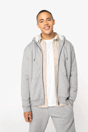 Native Spirit NS460 - Eco-friendly Unisex Sherpa-lined Full Zip Sweatshirt580 g/m²