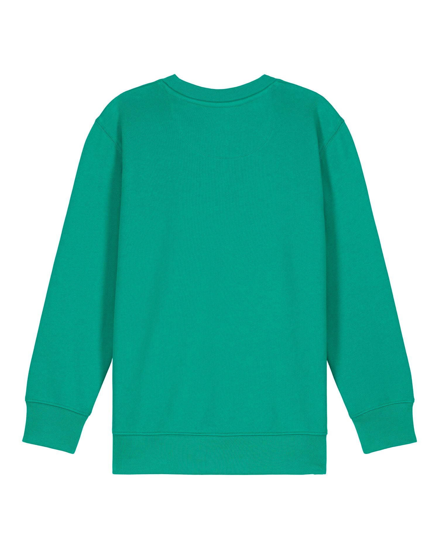 Sudadera Orgánica de Cuello Redondo para Niños - 300 GSM | Mini Changer 2.0 STSK181