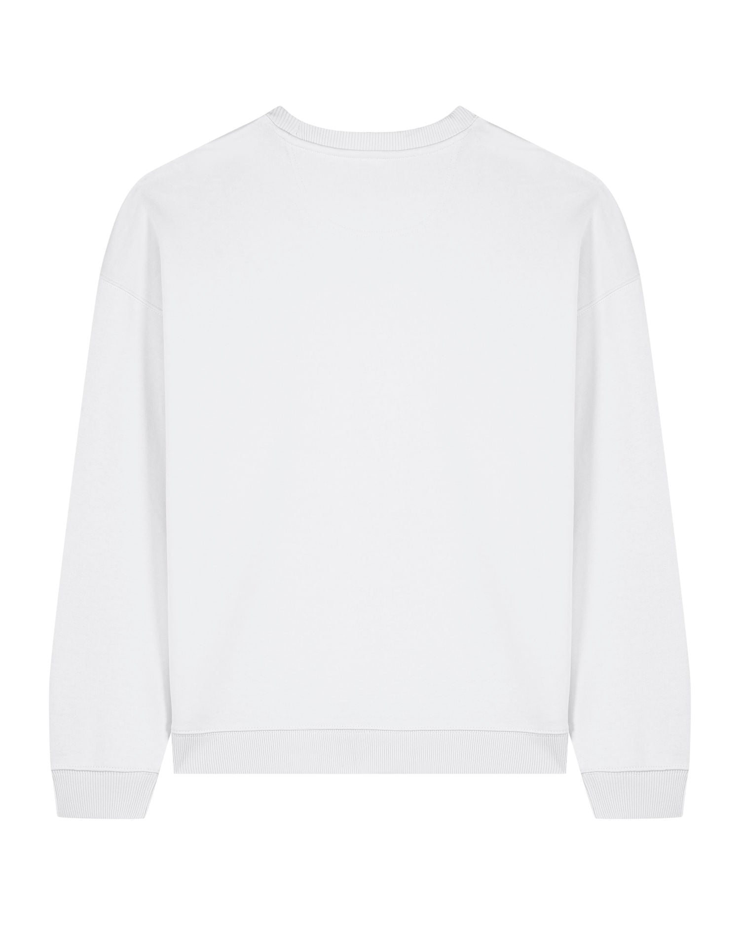 Unisex Oversized Organic Cotton Crew Neck Sweatshirt - 350 GSM | Radder 2.0 STSU208