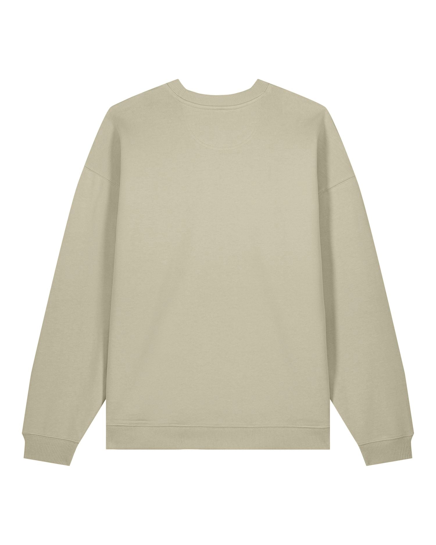 Uniseks Oversized Organisch Katoenen Ronde Hals Sweater - 350 GSM | Radder 2.0 STSU208