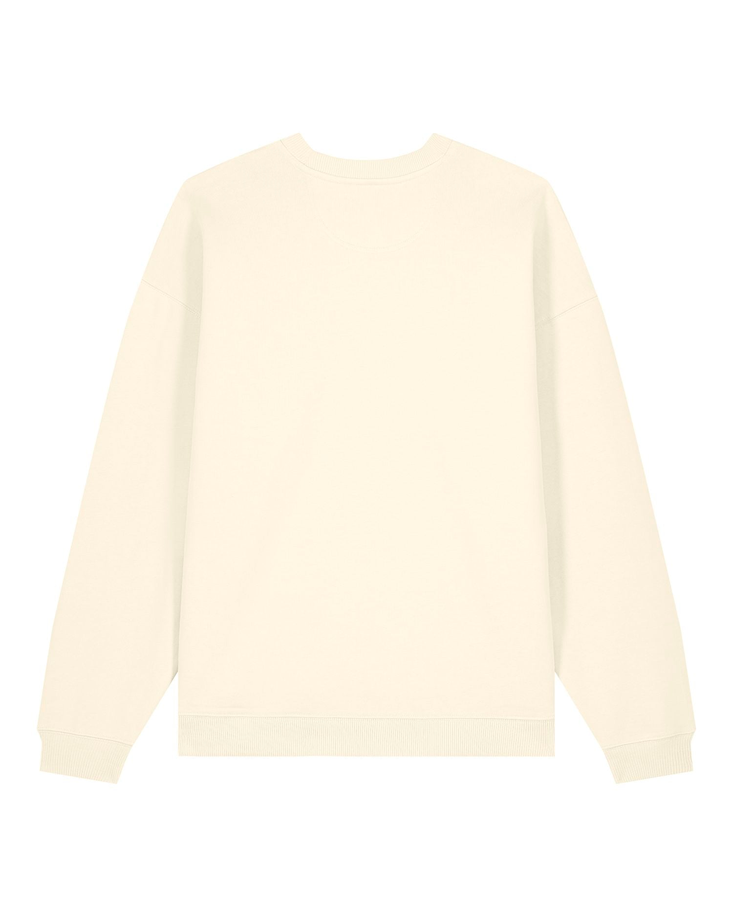 Uniseks Oversized Organisch Katoenen Ronde Hals Sweater - 350 GSM | Radder 2.0 STSU208