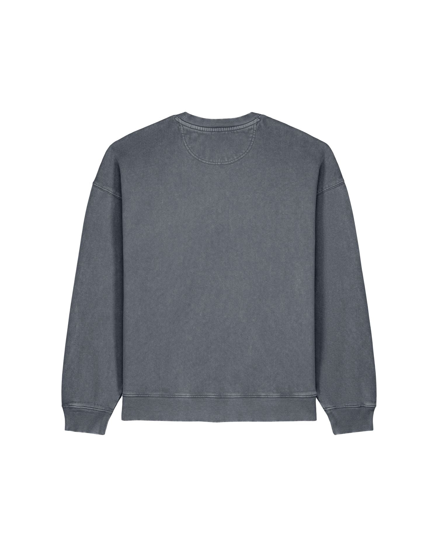 Unisex Organic Oversized Garment Dyed Crew Neck Sweatshirt - 380 GSM | Radder 2.0 Vintage STSU210