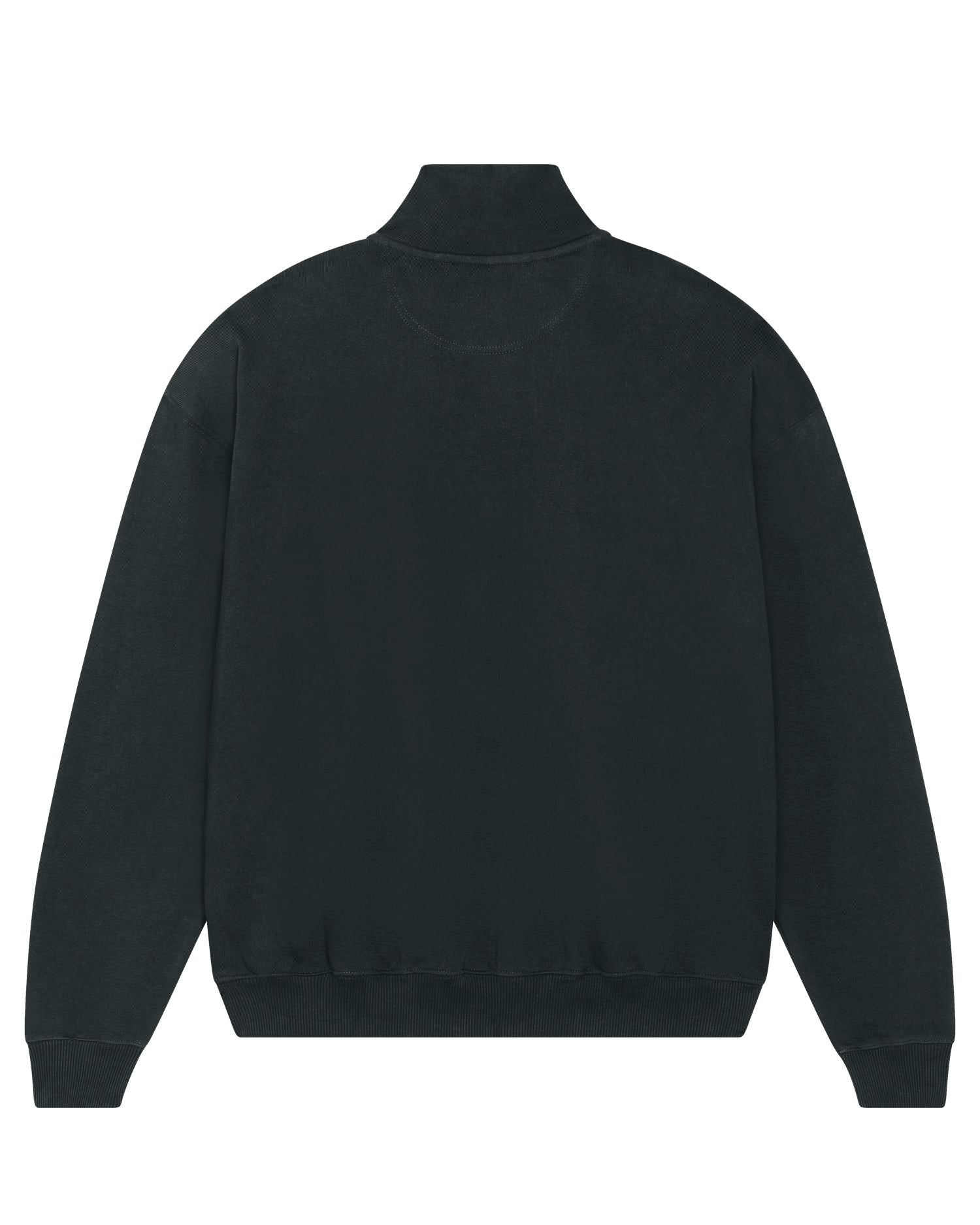 Unisex Organic Cotton Quarter Zip Crewnecks  Sweatshirt 400 G/M² | Miller Dry STSU795