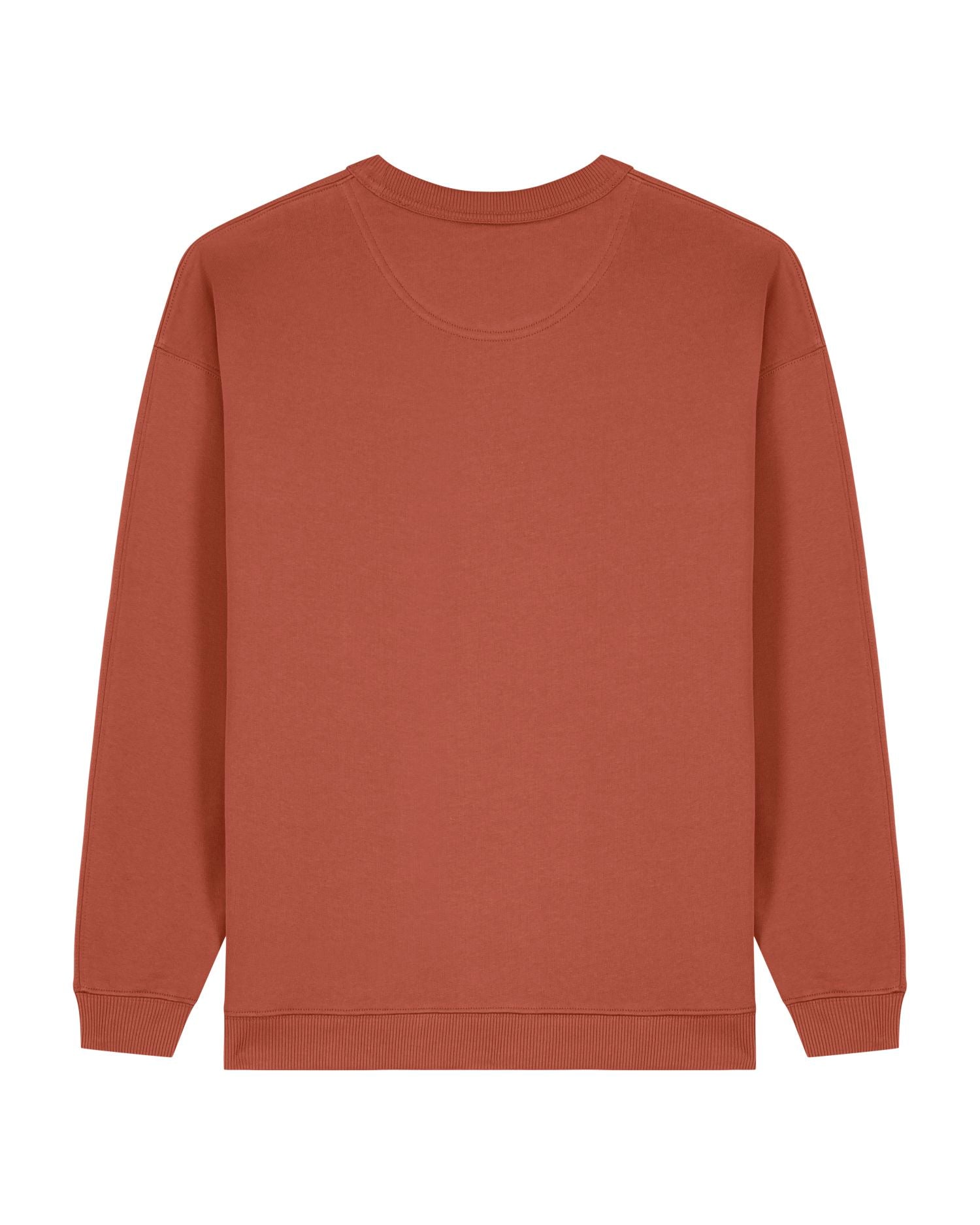 Women's Oversized Organic Cotton Crew Neck Sweatshirt - 300 GSM | Stella Paloma STSW218