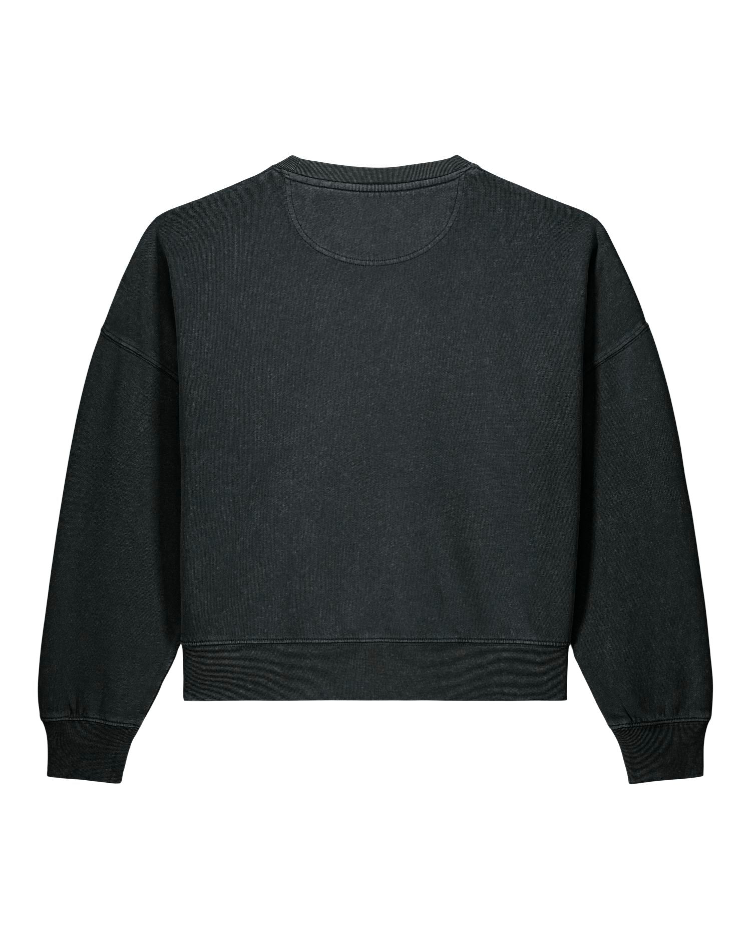 Garment-dyed Sweatshirt mit Rundhalsausschnitt für Damen – 320 g/m² | Stella Alma Vintage – STSW284