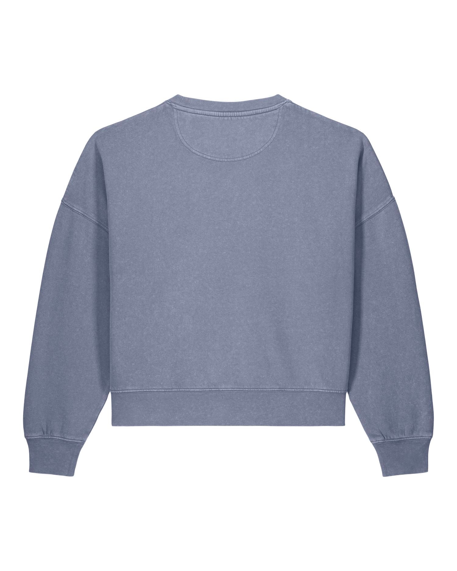 Garment-dyed Sweatshirt mit Rundhalsausschnitt für Damen – 320 g/m² | Stella Alma Vintage – STSW284