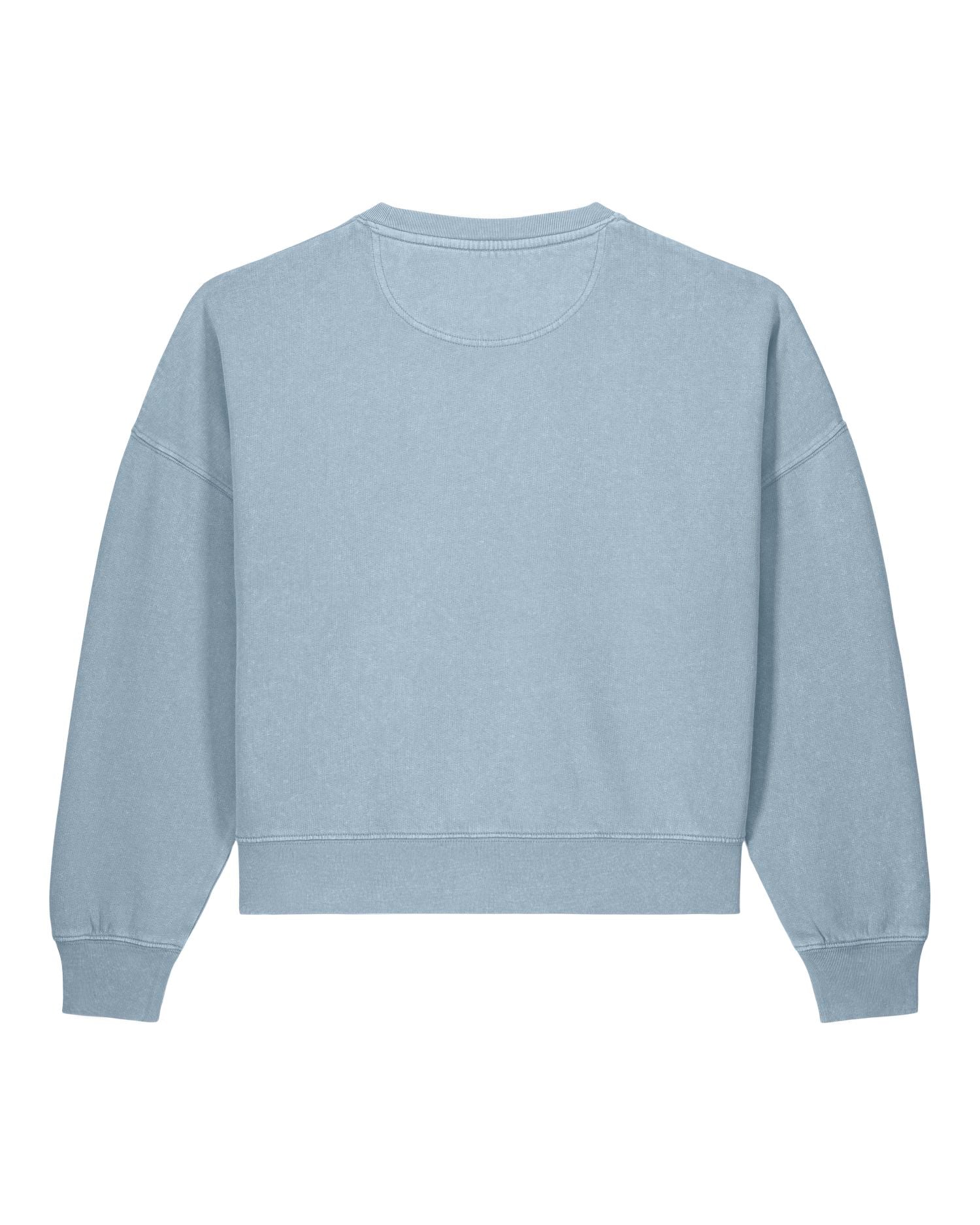 Garment-dyed Sweatshirt mit Rundhalsausschnitt für Damen – 320 g/m² | Stella Alma Vintage – STSW284