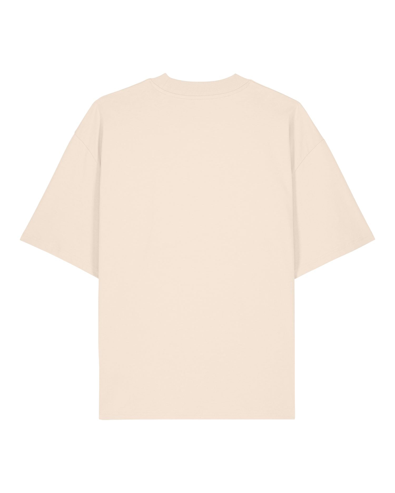 Unisex Oversized High Neck T-Shirt | Organic Blank Unisex Oversized High Neck T-Shirt | Organic Blank