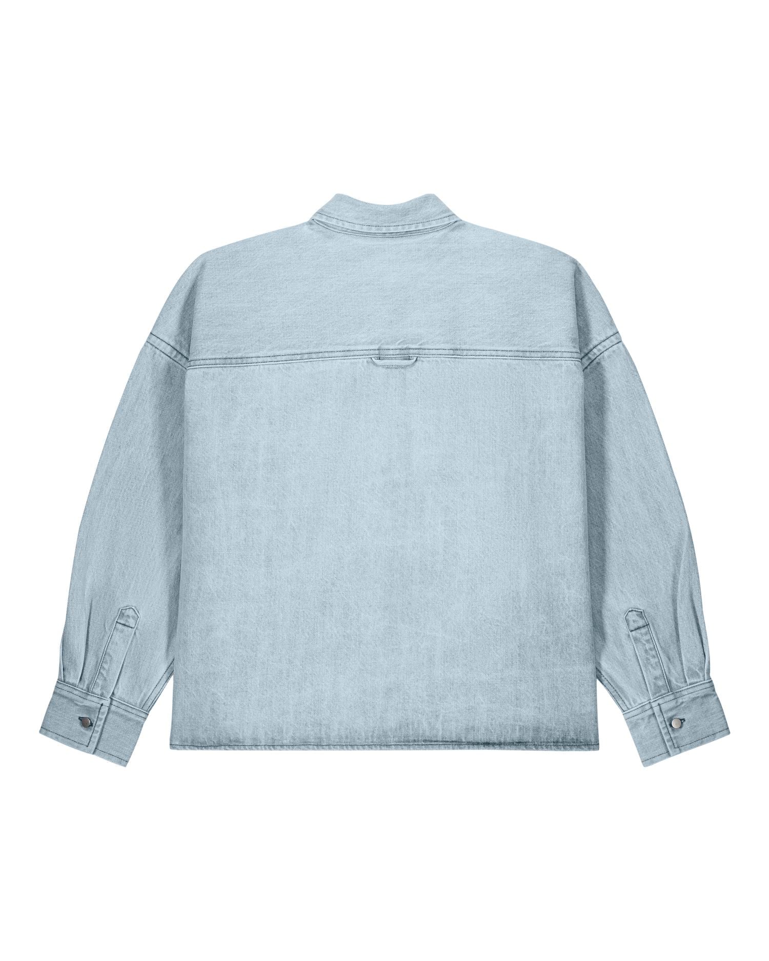 Sovracamicia da donna in denim Oversized - 440 GSM | Stella Ember - STWW288
