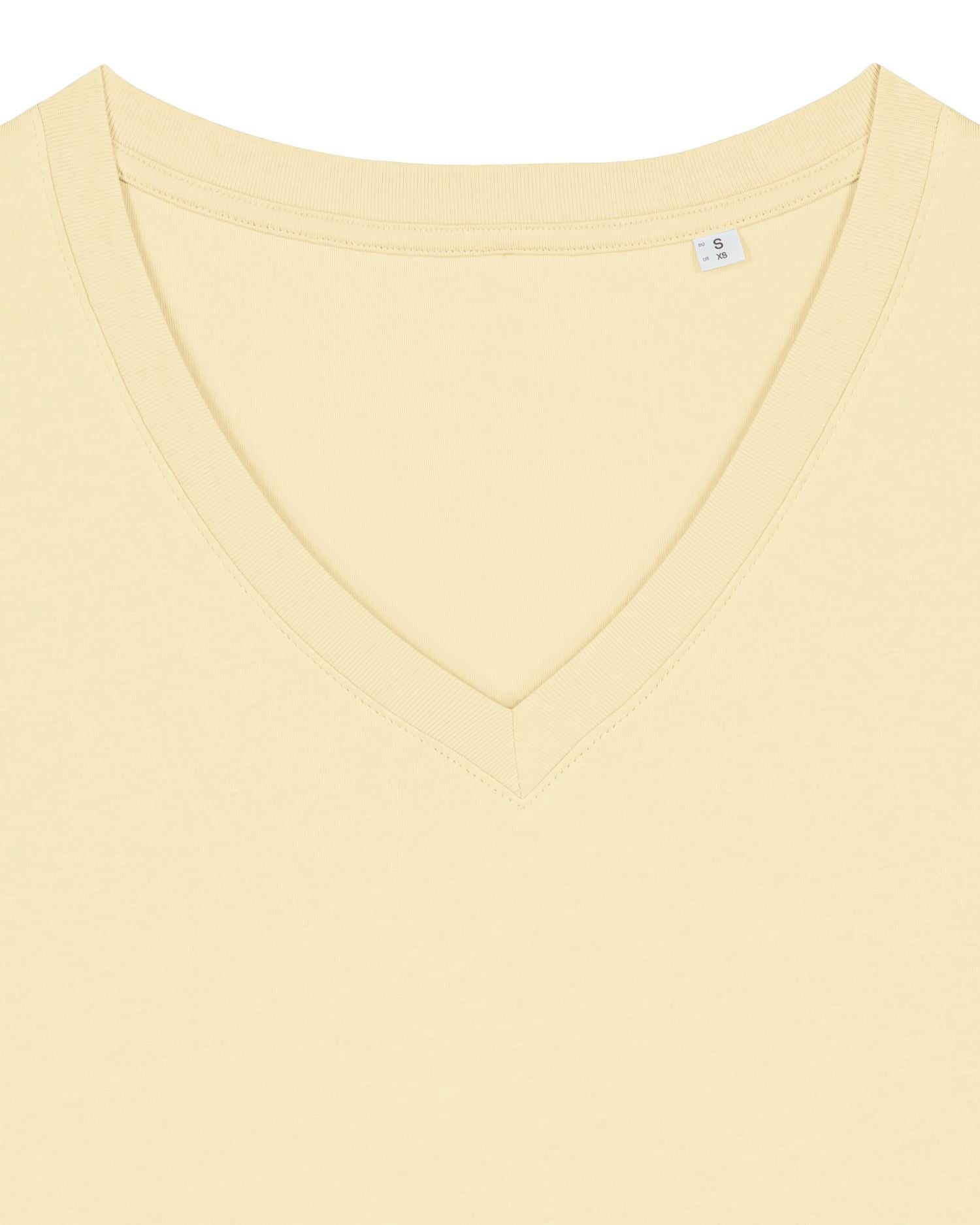 Dames V-hals T-shirt van biologisch katoen - 155 GSM | Stella Isla STTW176