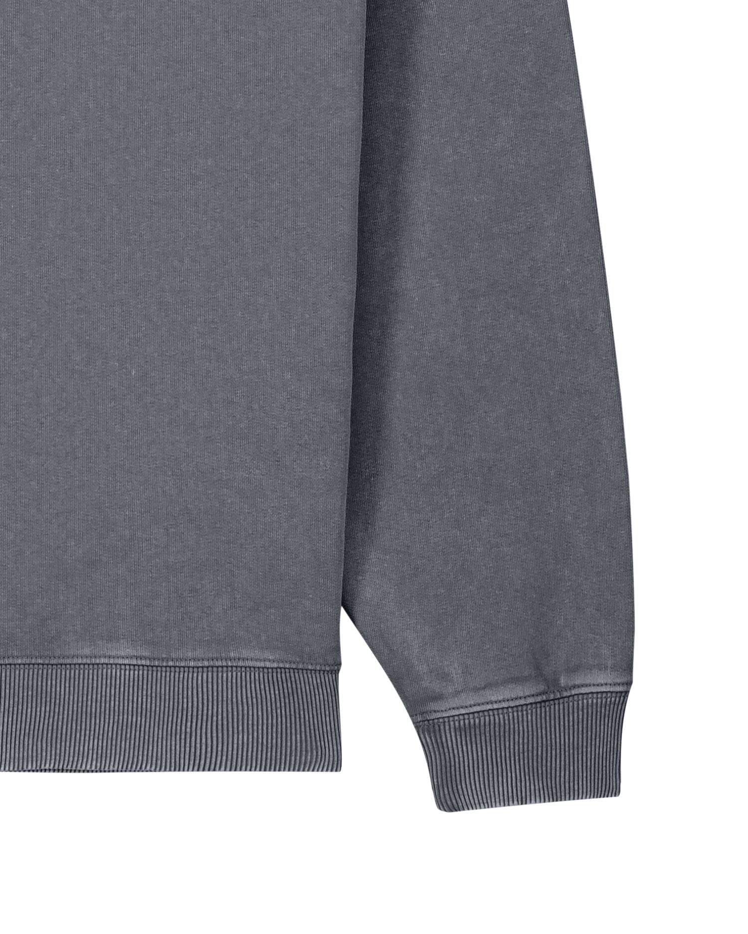 Unisex Organic Oversized Garment Dyed Crew Neck Sweatshirt - 380 GSM | Radder 2.0 Vintage STSU210