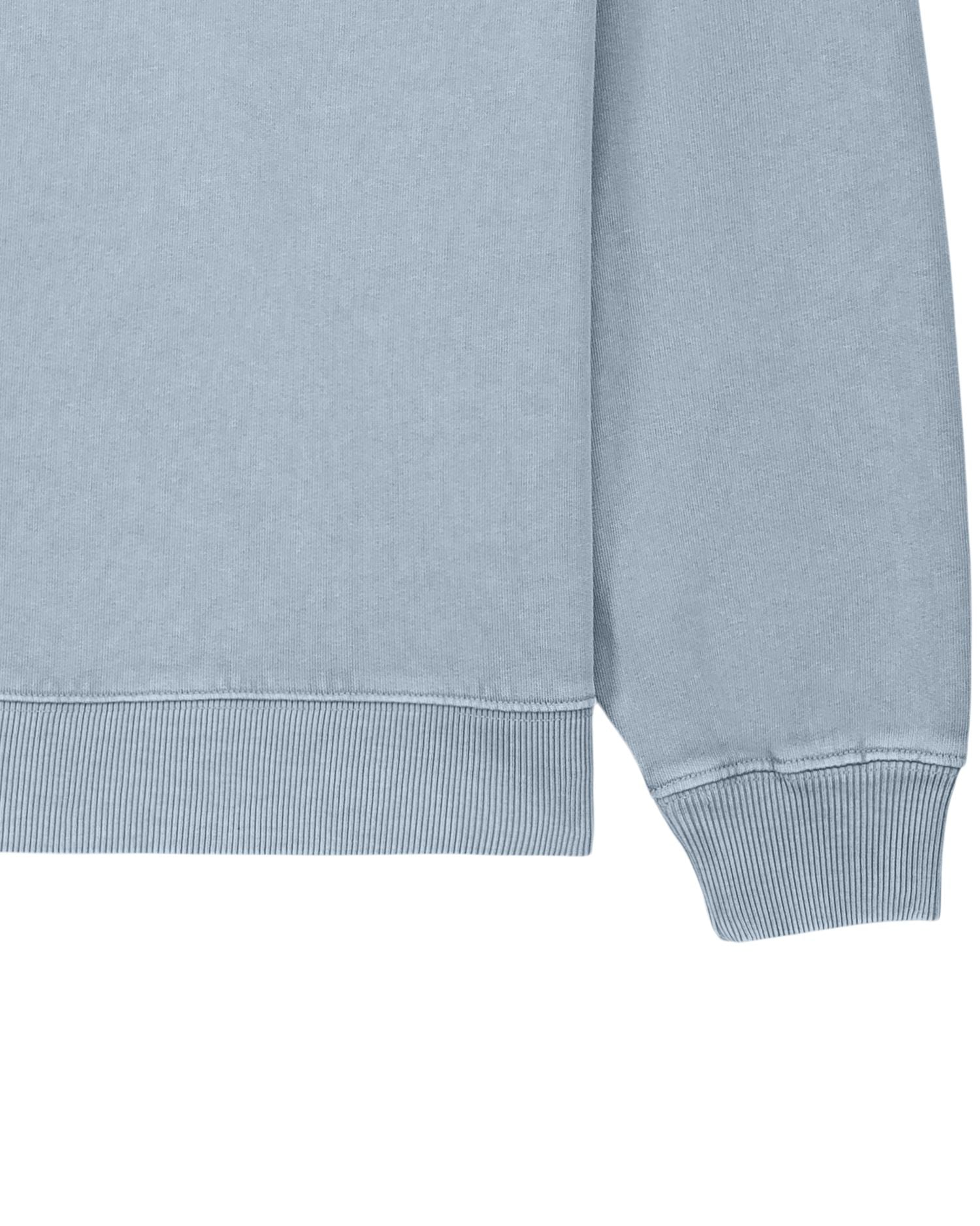 Unisex Organic Oversized Garment Dyed Crew Neck Sweatshirt - 380 GSM | Radder 2.0 Vintage STSU210