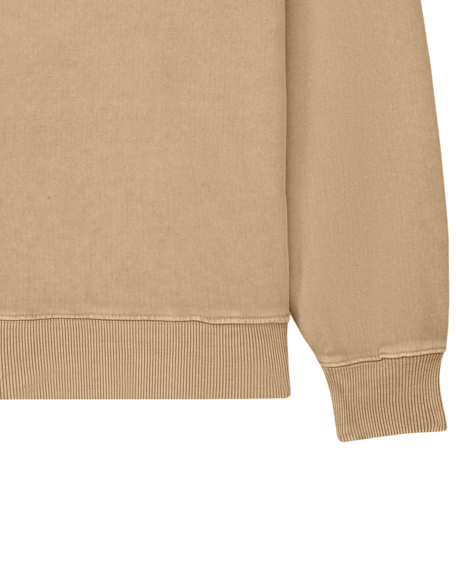 Unisex Organic Oversized Garment Dyed Crew Neck Sweatshirt - 380 GSM | Radder 2.0 Vintage STSU210