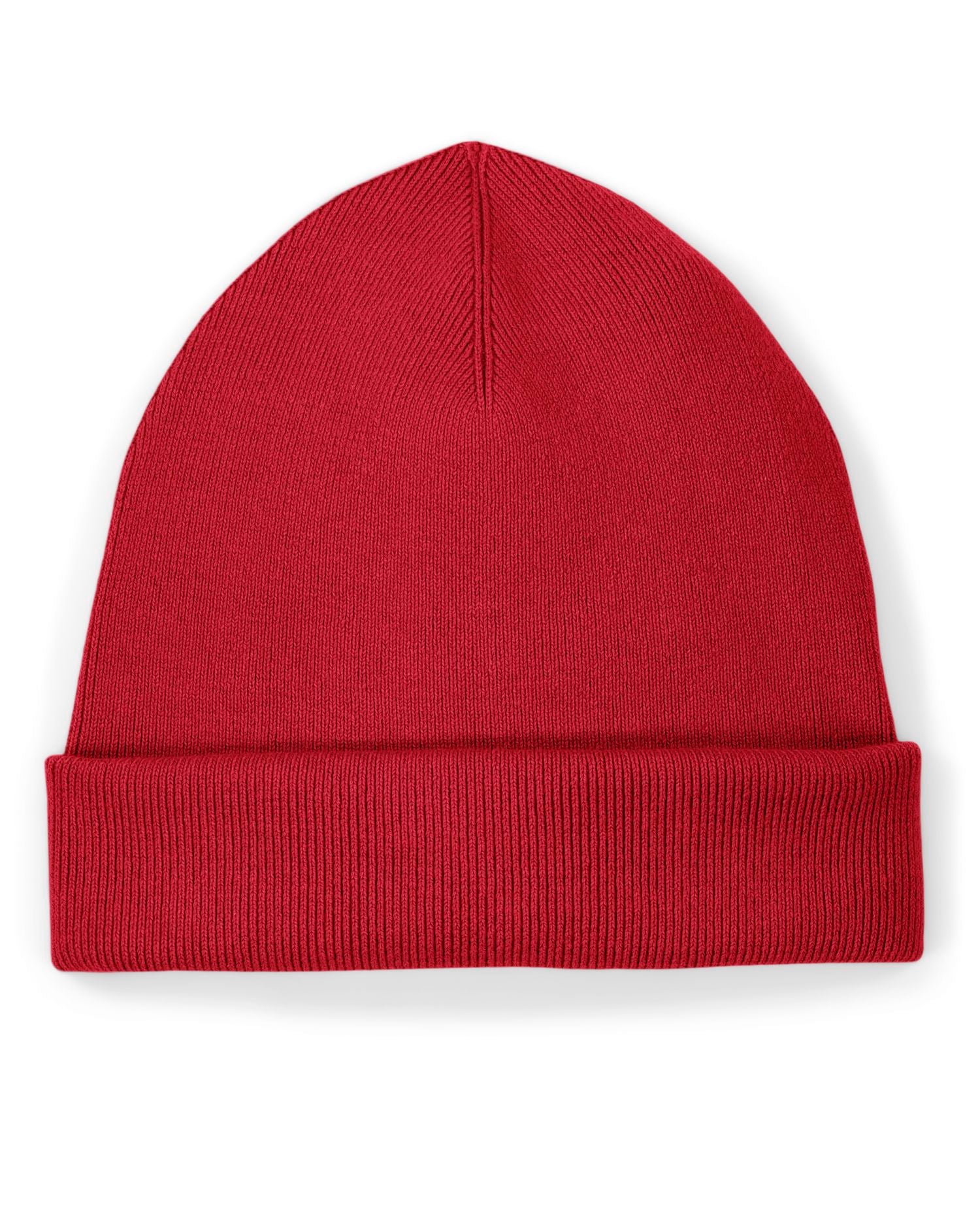 Unisex Ribbed Cuffed Beanie in Organic Cotton | Rib Beanie 2.0 - STAU295