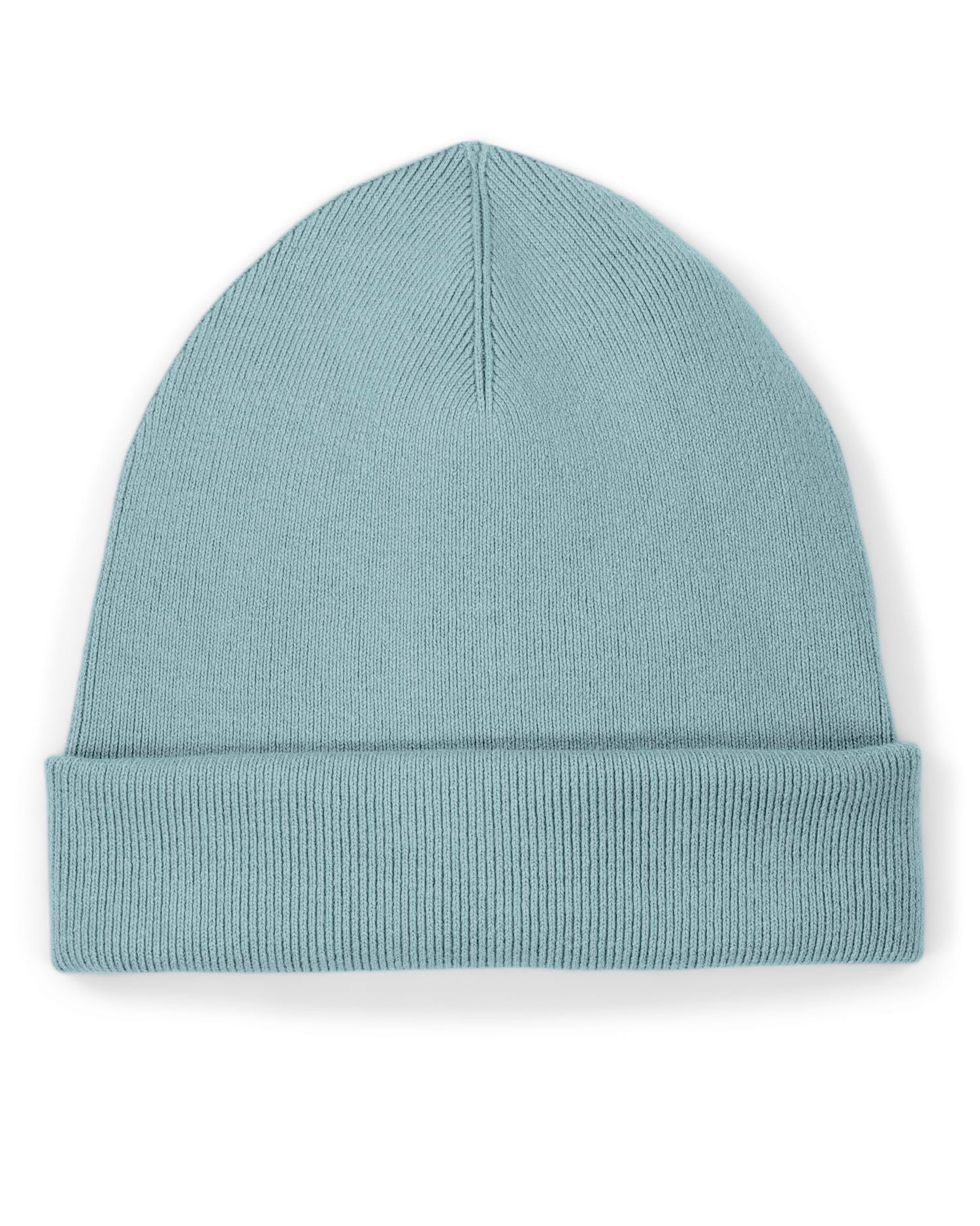 Unisex Ribbed Cuffed Beanie in Organic Cotton | Rib Beanie 2.0 - STAU295