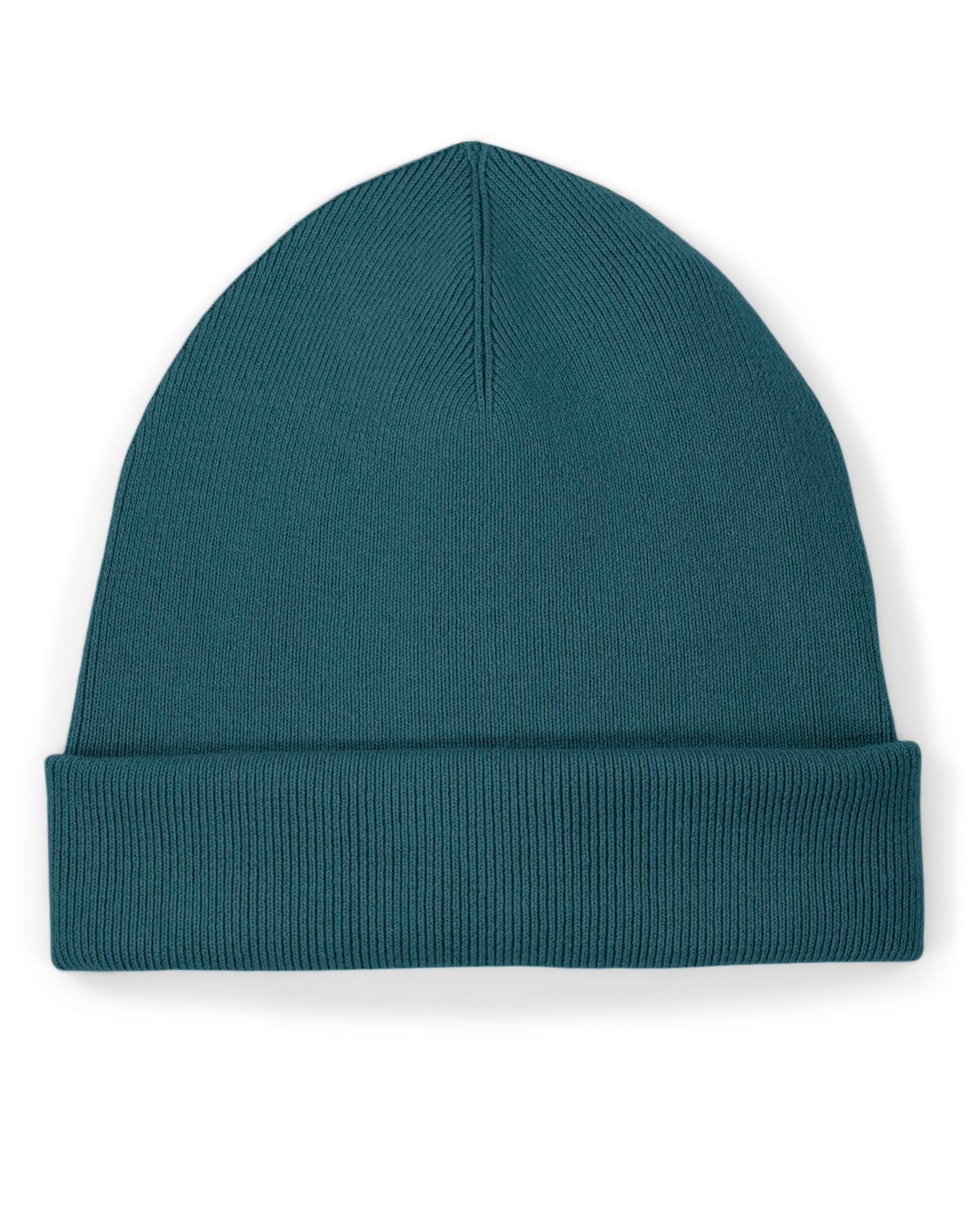 Unisex Ribbed Cuffed Beanie in Organic Cotton | Rib Beanie 2.0 - STAU295