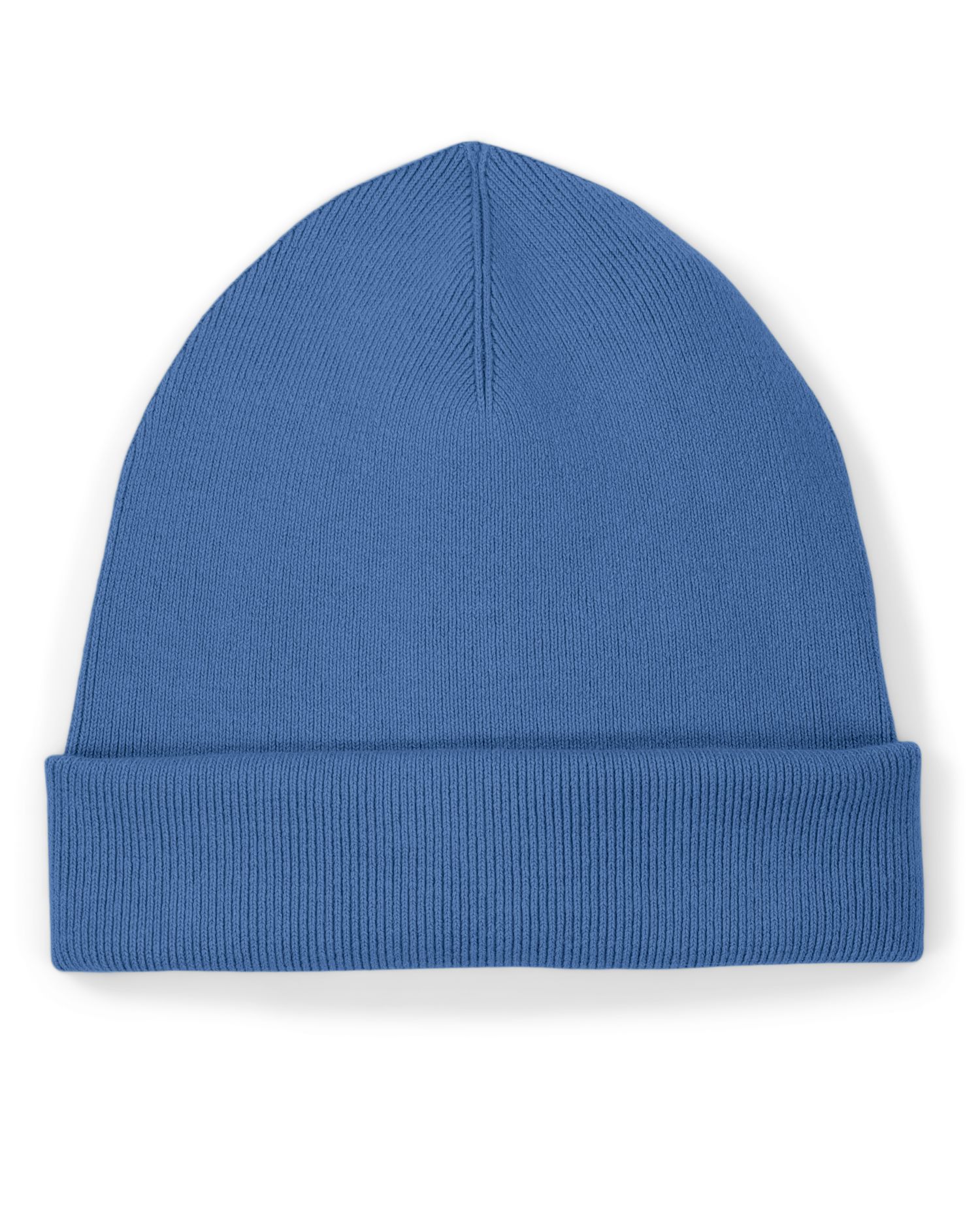 Unisex Ribbed Cuffed Beanie in Organic Cotton | Rib Beanie 2.0 - STAU295