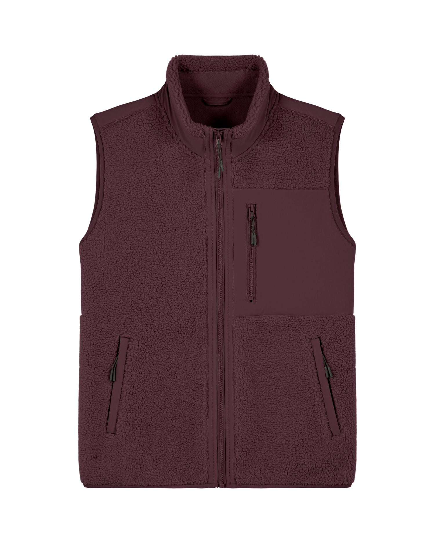 Veste Sherpa Sans Manches Recyclée Unisexe | Liner STJU249