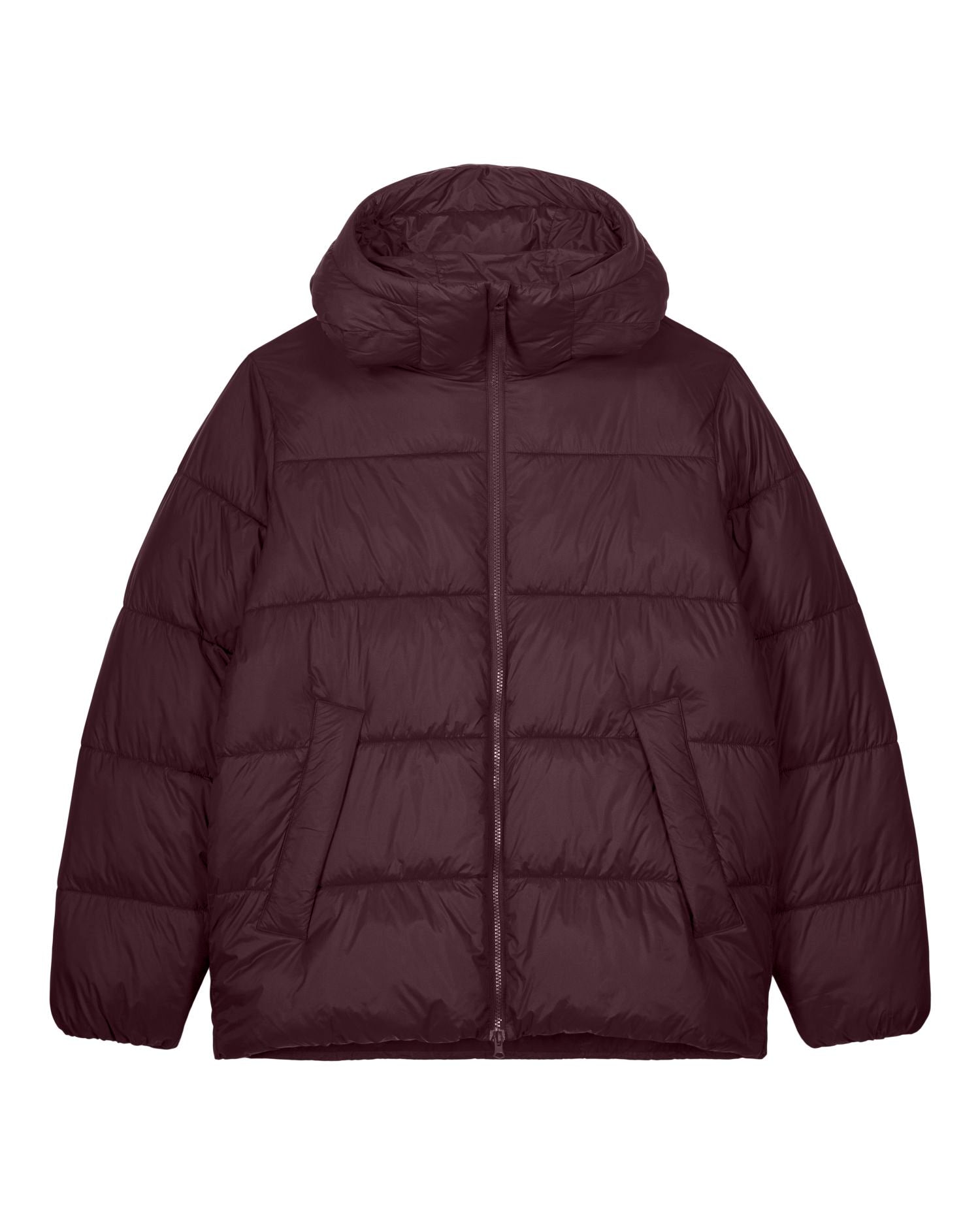 Unisex-Pufferjacke mit Kapuze aus recyceltem Nylon | Puffer 2.0 - STJU292