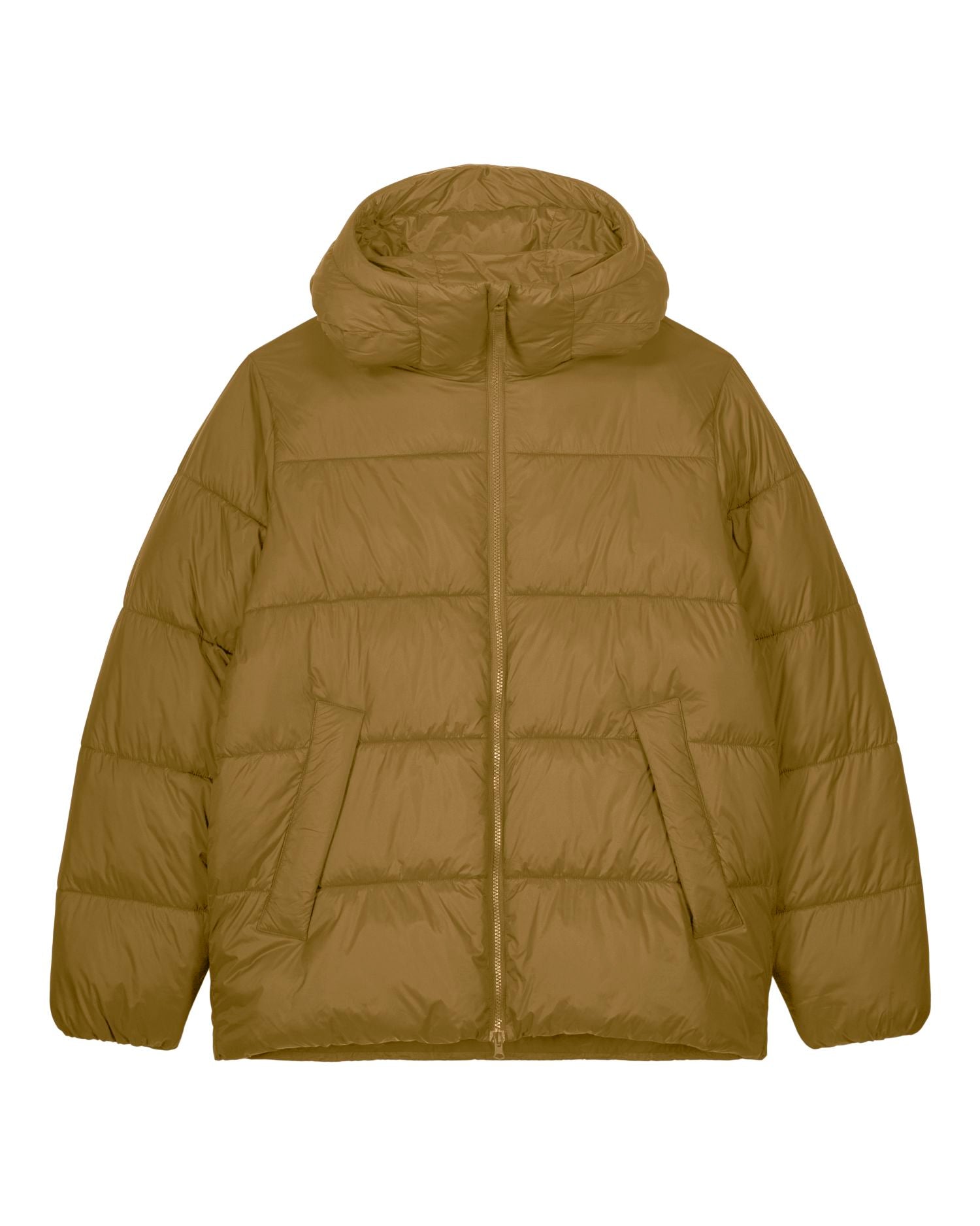Unisex-Pufferjacke mit Kapuze aus recyceltem Nylon | Puffer 2.0 - STJU292