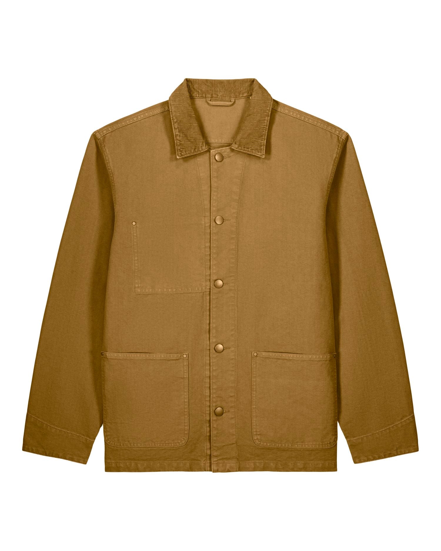 Unisex-Jacke aus stückgefärbtem Baumwoll-Canvas – 379 GSM | Arbeitsjacke – STJU294