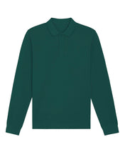 Unisex Organic Long Sleeve Polo Shirt | Prepster STPU332