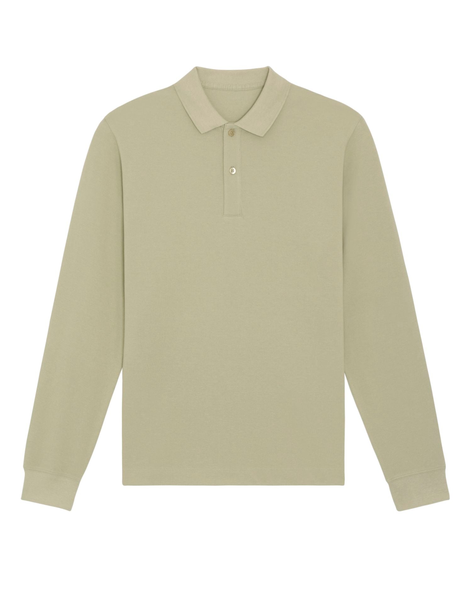 Unisex Organic Long Sleeve Polo Shirt | Prepster STPU332