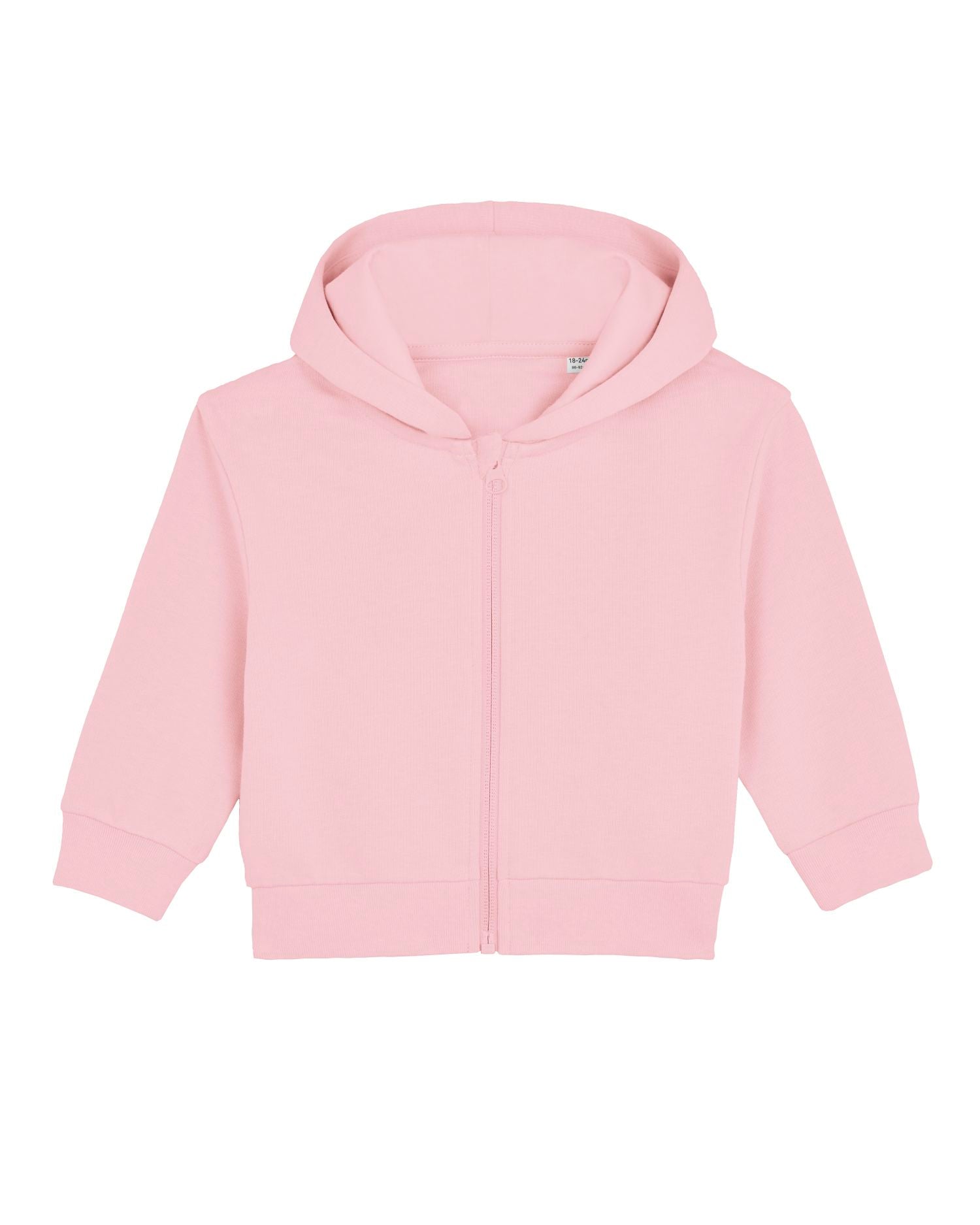 'Organic Babies' Zip-Thru Hoodie | Baby Connector Zipthru STSB105