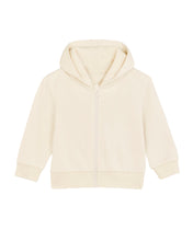 'Organic Babies' Zip-Thru Hoodie | Baby Connector Zipthru STSB105