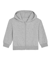 'Organic Babies' Zip-Thru Hoodie | Baby Connector Zipthru STSB105