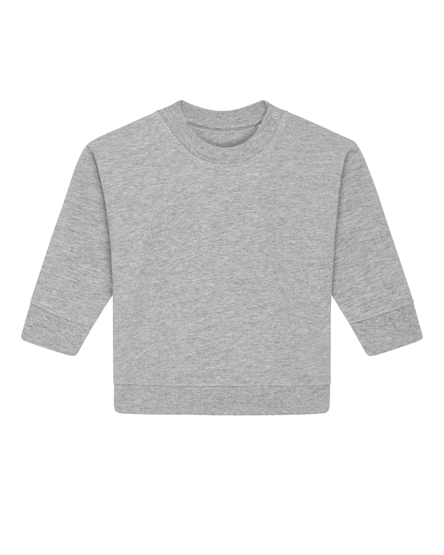 Organic Cotton Babies' Crewnecks Sweatshirt - 280 g/m² | Baby Changer STSB920