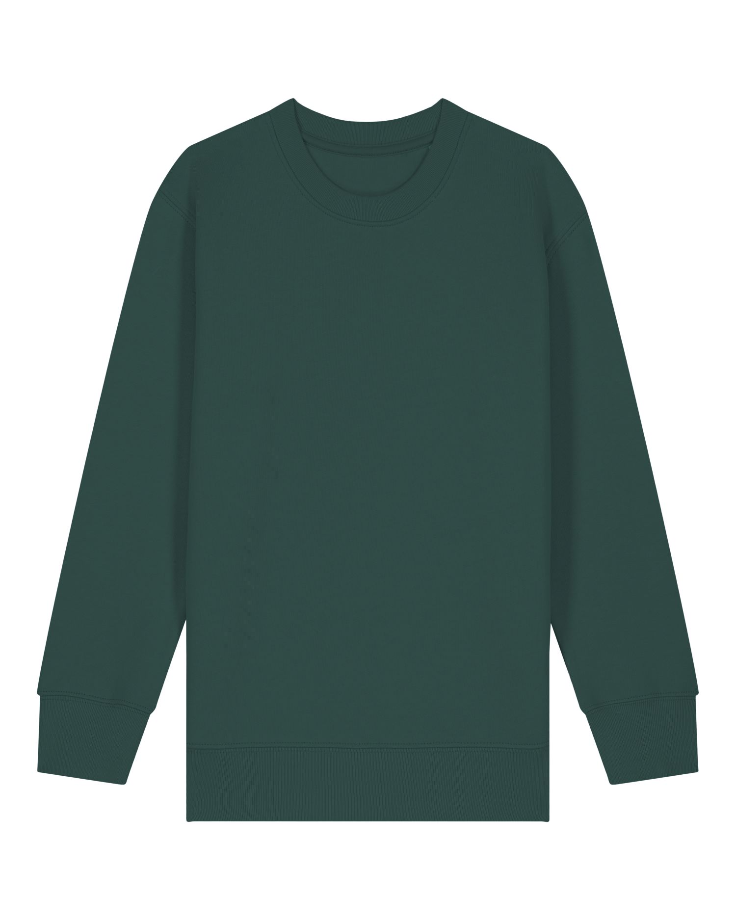 Sudadera Orgánica de Cuello Redondo para Niños - 300 GSM | Mini Changer 2.0 STSK181