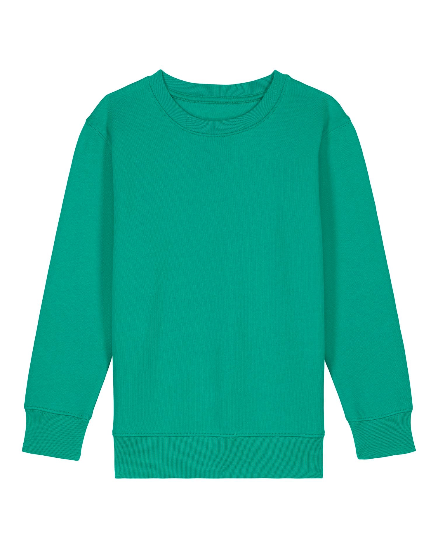 Sudadera Orgánica de Cuello Redondo para Niños - 300 GSM | Mini Changer 2.0 STSK181