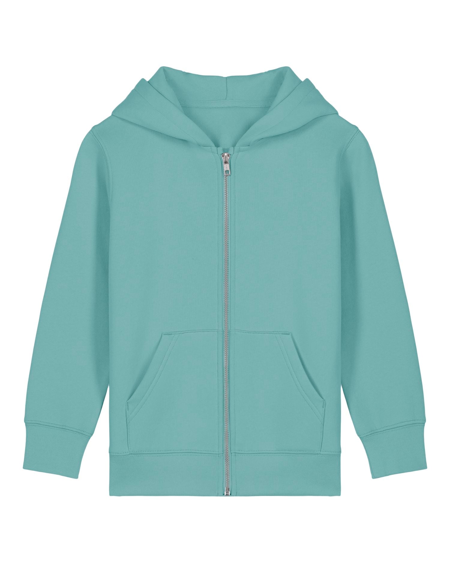 Kinderen's Organische Zip-Thru Hoodie Sweatshirt - 300 GSM | Mini Cultivator 2.0 STSK182