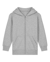 Kinderen's Organische Zip-Thru Hoodie Sweatshirt - 300 GSM | Mini Cultivator 2.0 STSK182