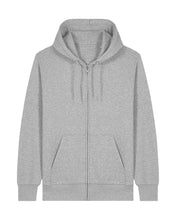 Sudadera con capucha de algodón orgánico unisex con cremallera - 300 GSM | Conector 2.0 STSU207