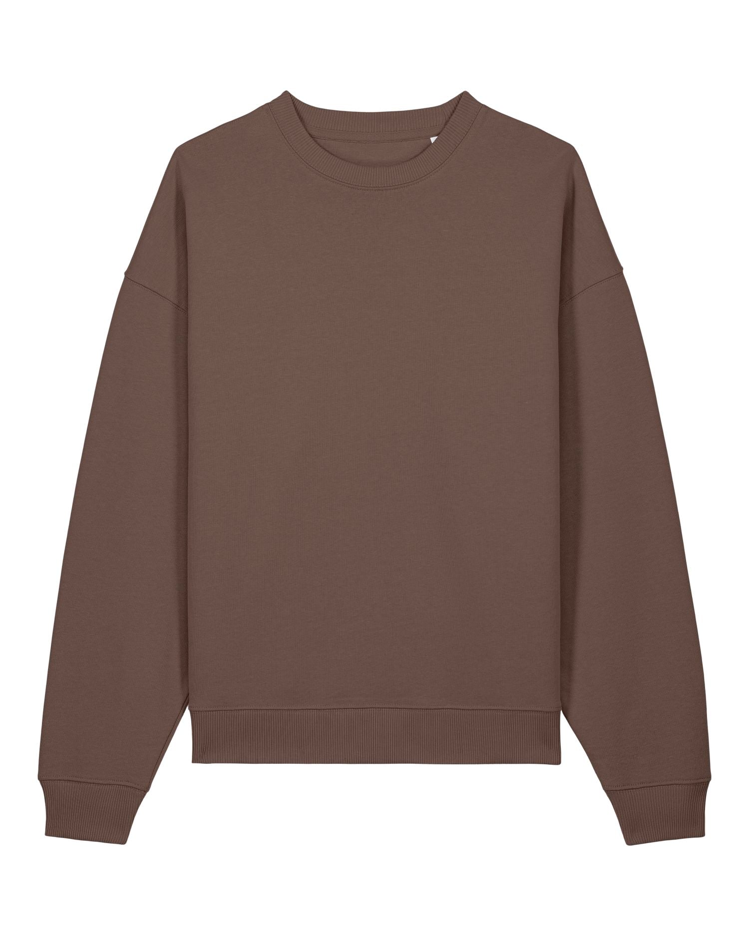 Uniseks Oversized Organisch Katoenen Ronde Hals Sweater - 350 GSM | Radder 2.0 STSU208