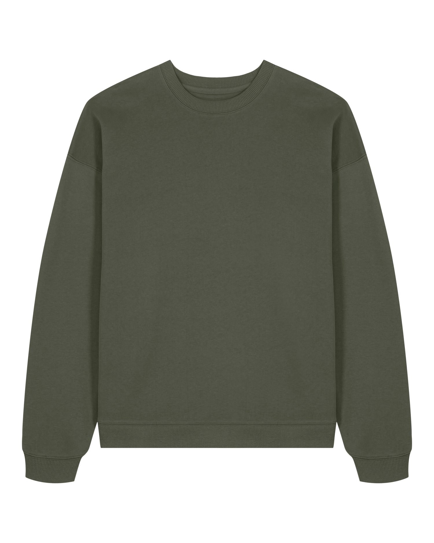 Unisex Oversized Organic Cotton Crew Neck Sweatshirt - 350 GSM | Radder 2.0 STSU208