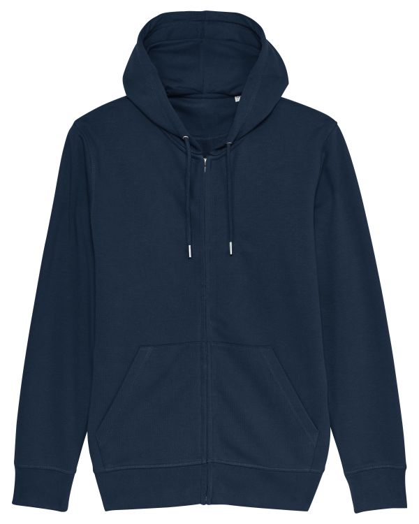 Iconische Unisex Organische Zip Hoodie | Connector Zipthru STSU820