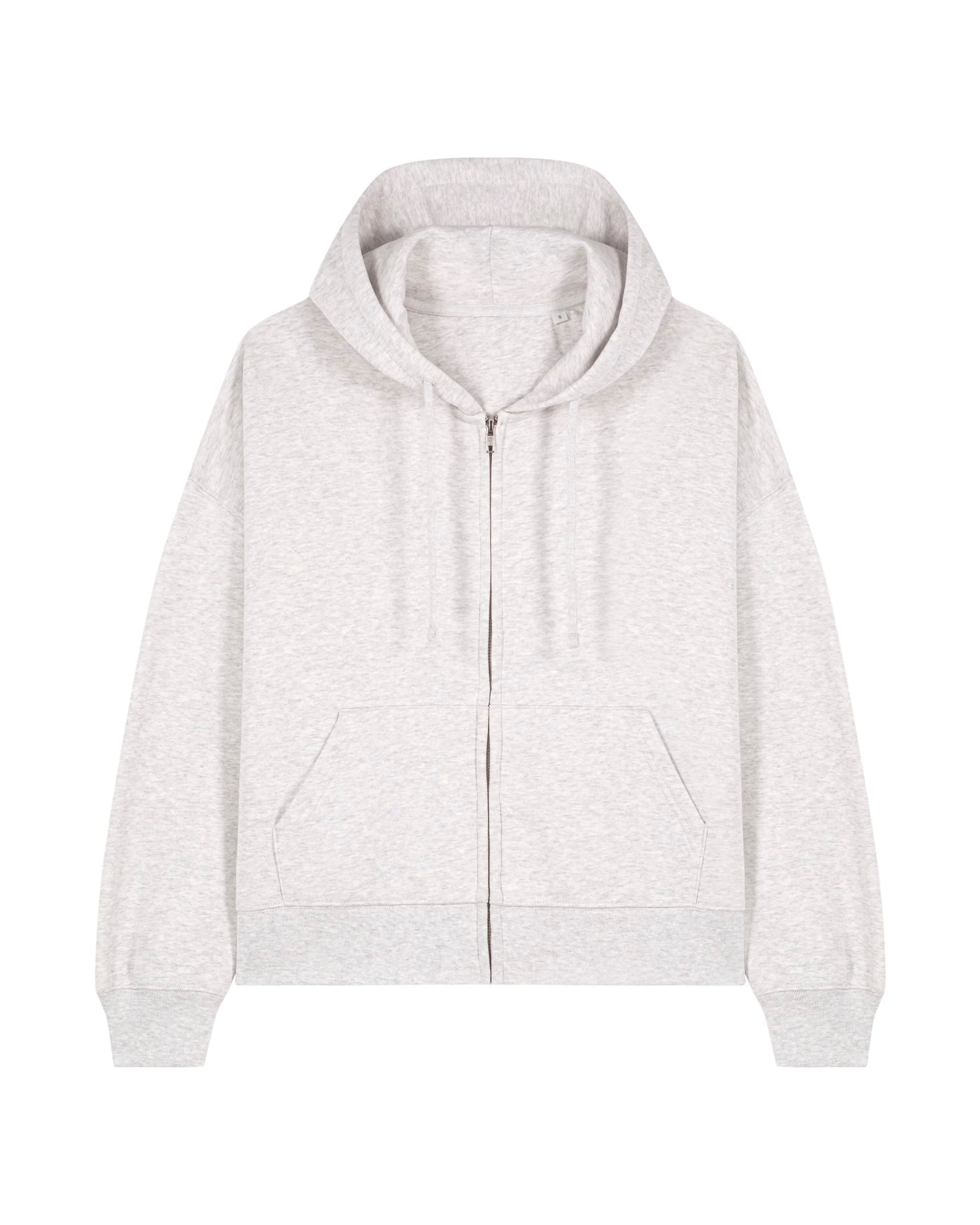 Women's Organic Zip-Thru Hoodie Sweatshirt - 300 GSM | Stella Ida STSW214