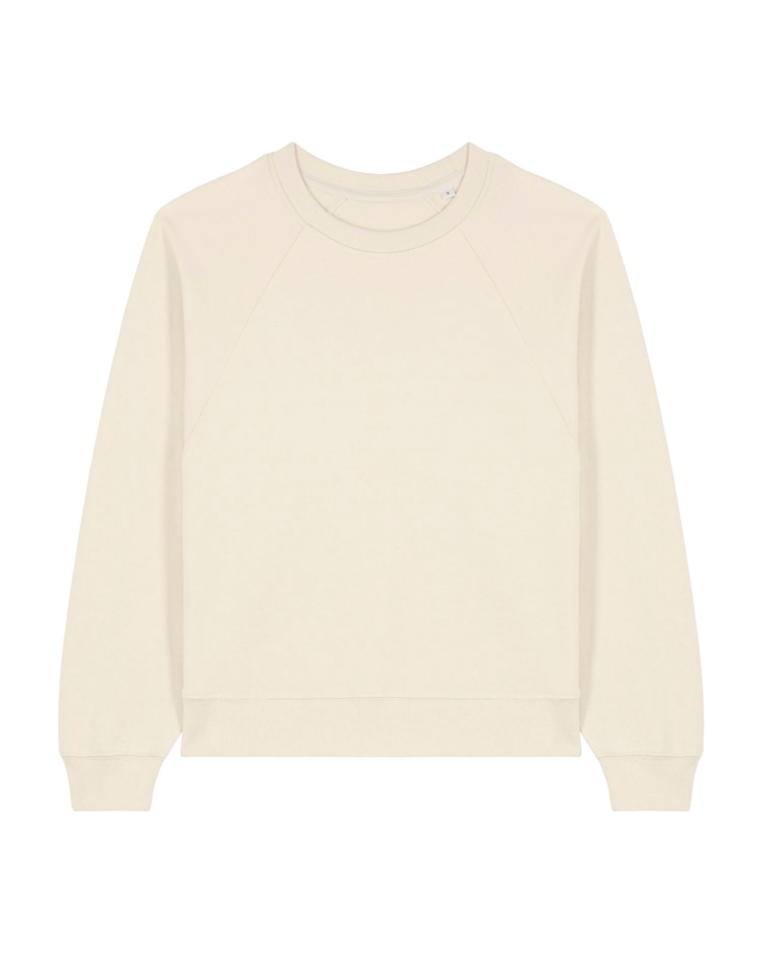 Women's Organic Cotton Raglan Sweatshirt - 300 GSM | Clara STSW217