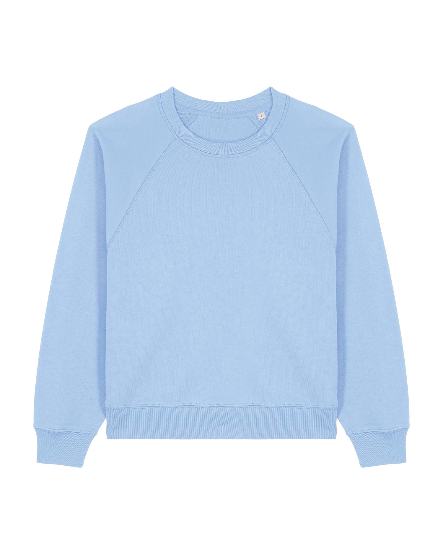 Women's Organic Cotton Raglan Sweatshirt - 300 GSM | Clara STSW217