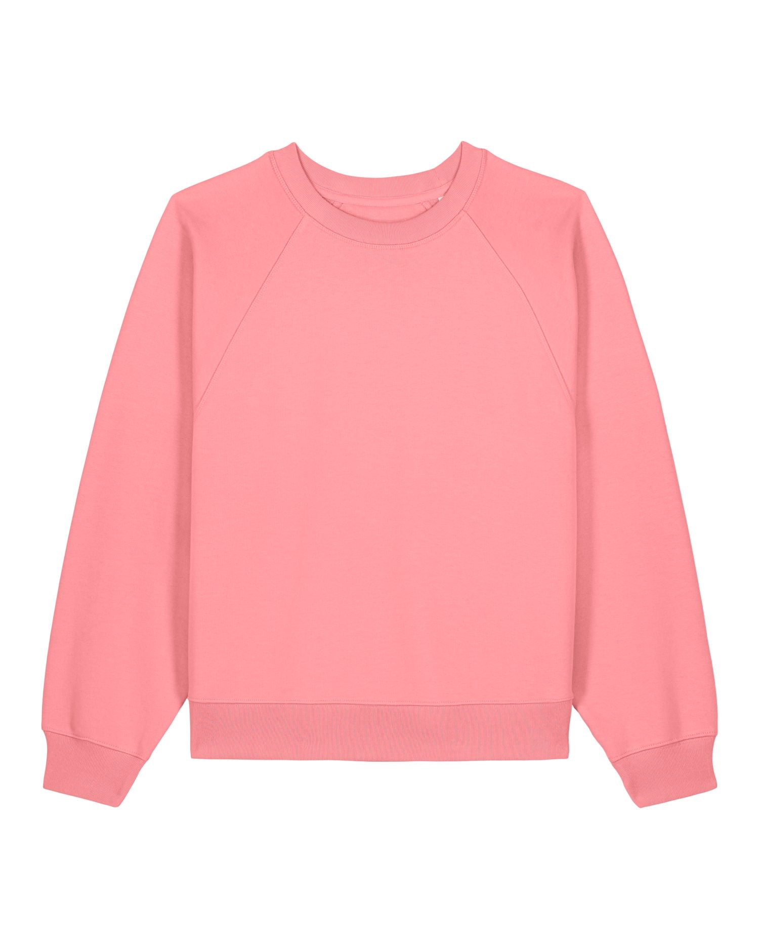 Women's Organic Cotton Raglan Sweatshirt - 300 GSM | Clara STSW217