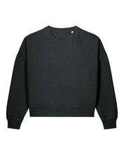 Garment-dyed Sweatshirt mit Rundhalsausschnitt für Damen – 320 g/m² | Stella Alma Vintage – STSW284