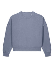 Garment-dyed Sweatshirt mit Rundhalsausschnitt für Damen – 320 g/m² | Stella Alma Vintage – STSW284