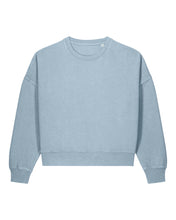 Garment-dyed Sweatshirt mit Rundhalsausschnitt für Damen – 320 g/m² | Stella Alma Vintage – STSW284