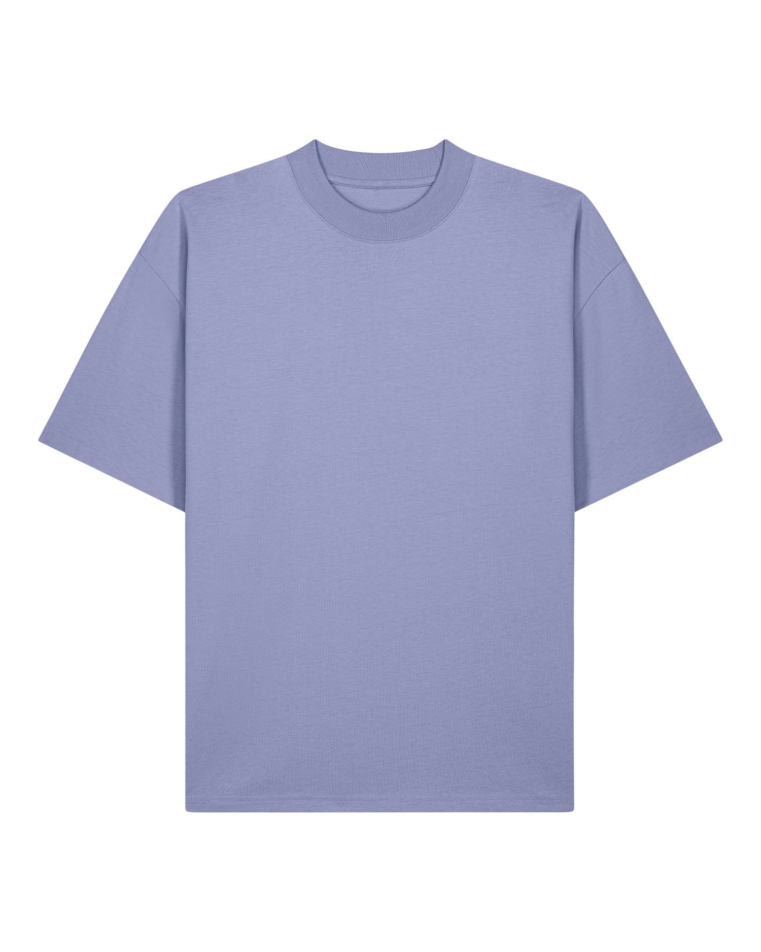 Unisex Oversized High Neck T-Shirt | Organic Blank
