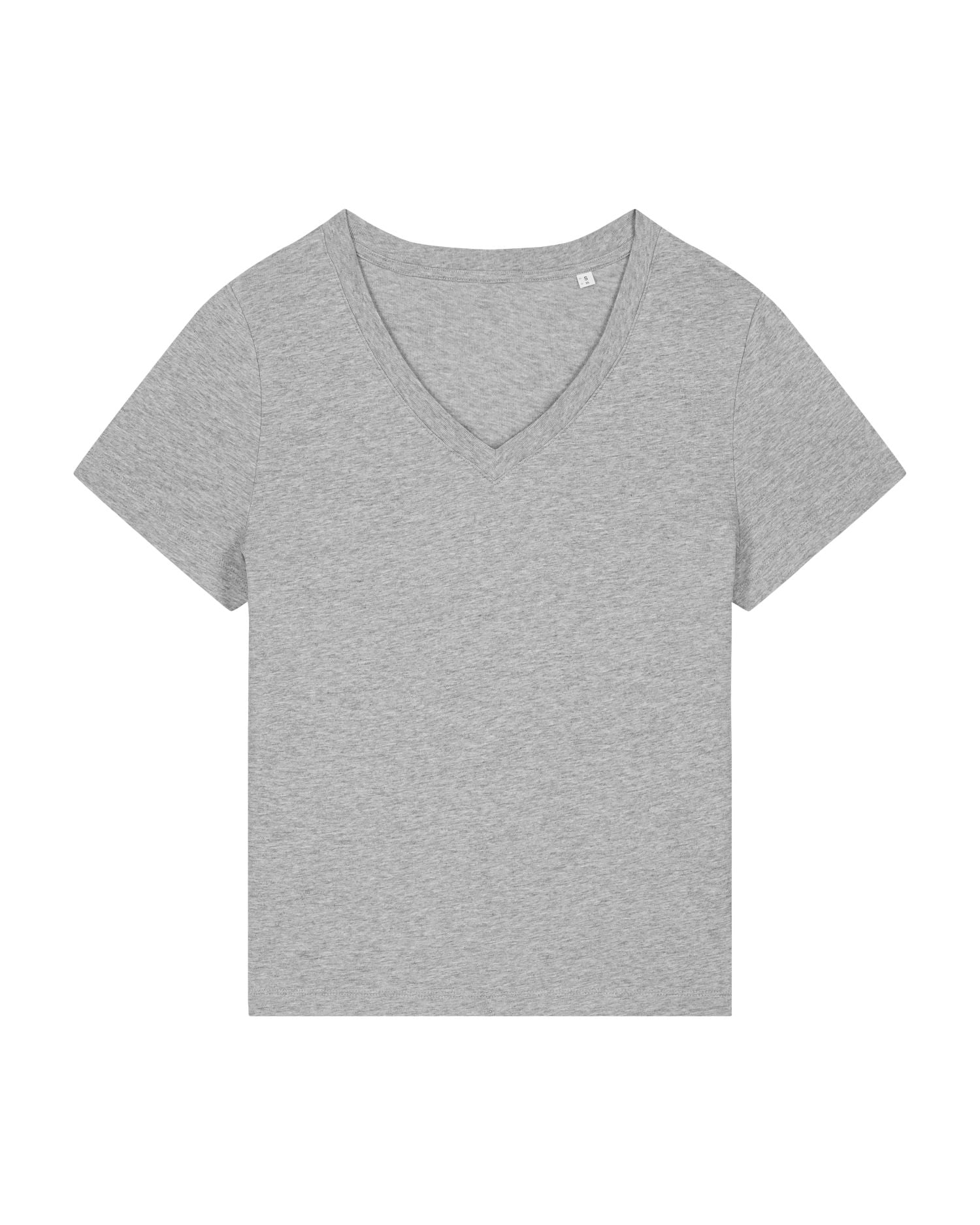 Camiseta orgánica de mujer con cuello en V - 155 GSM | Stella Isla STTW176