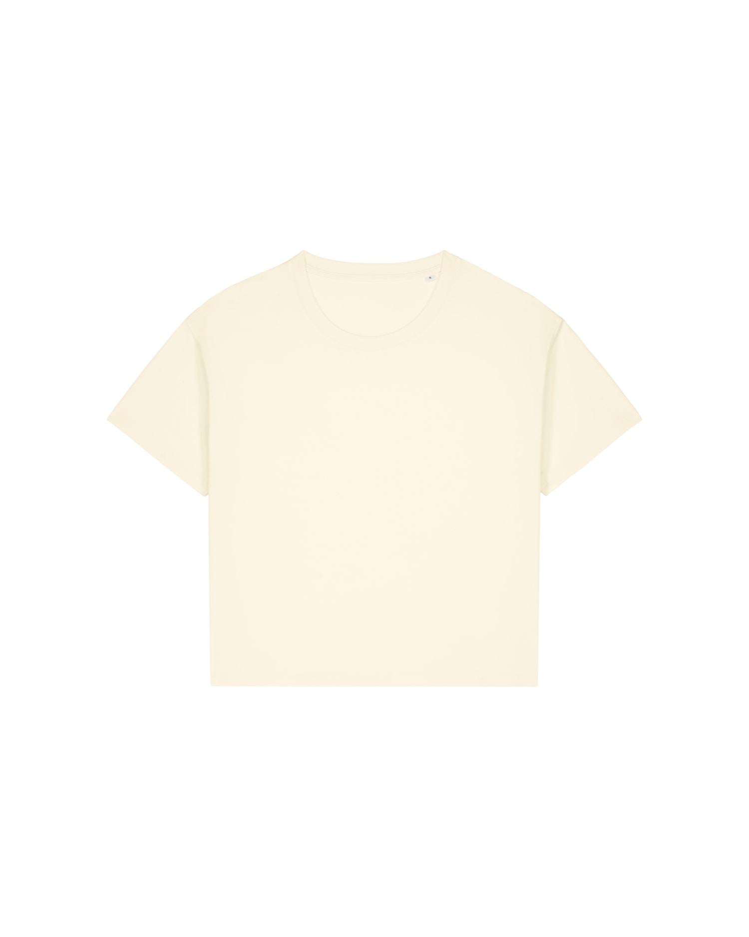 Women's T-shirt with curved high-low hem - 155 GSM | Stella Etta - STTW264